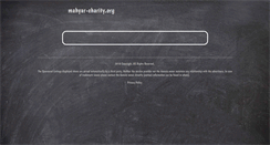Desktop Screenshot of mahyar-charity.org